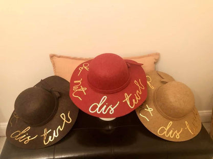 Do Not Disturb (Sun Hats)