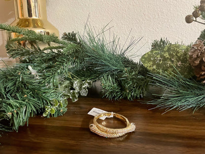 Golden/Studded Snake (Bracelet)